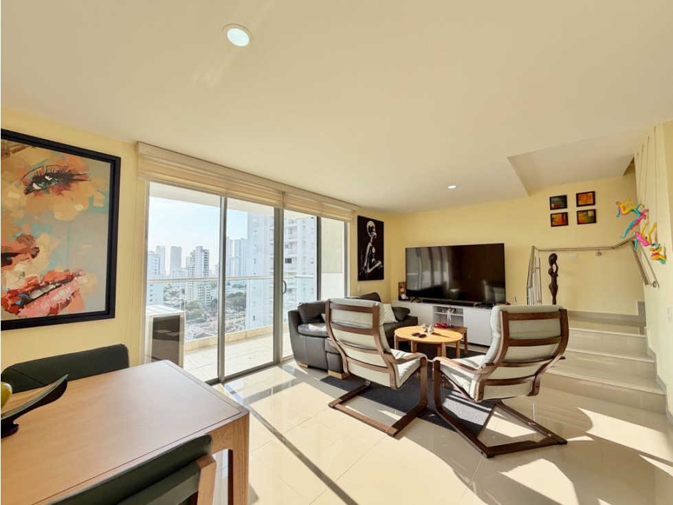 Venta apartamento 2 alcobas DUPLEX Edificio Crux en Manga Cartagena - 3