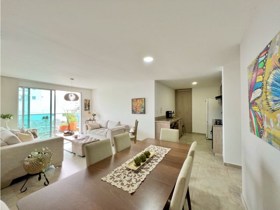 Venta apartamento 2 alcobas Edificio Vitrus La Concepcion Cartagena — foto 4