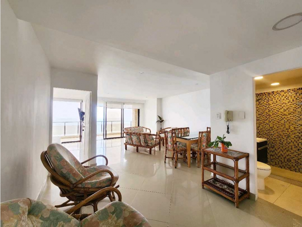 VENTA APARTAMENTO 2 ALCOBAS + ESTUDIO EDIFICIO BALANDRO BOCAGRANDE — foto 2
