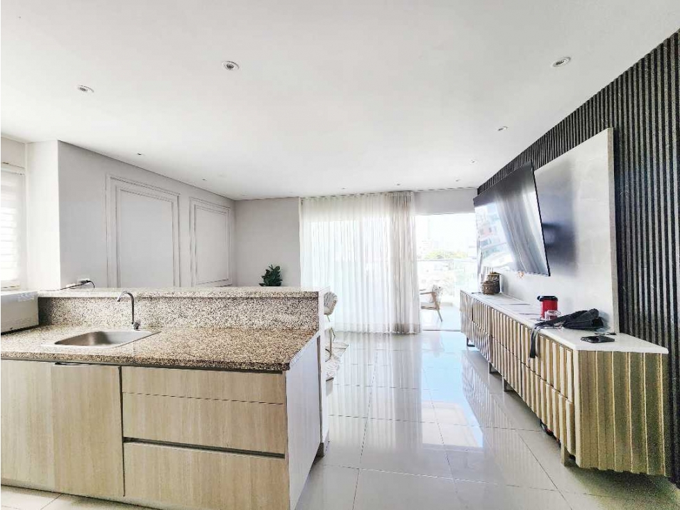VENTA APARTAMENTO 2 ALCOBAS EDIFICIO MAGNO CLUB TOWER MANGA CARTAGENA — foto 2