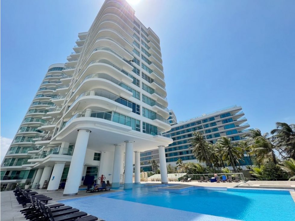 Venta apartamento 3 alcobas FRENTE AL MAR Murano Beach La Boquilla