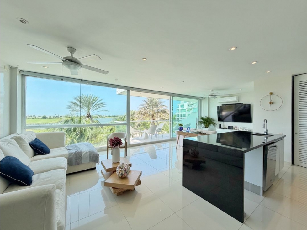 VENTA apartamento 2 alcobas en Karibana Beach Golf Cartagena de indias