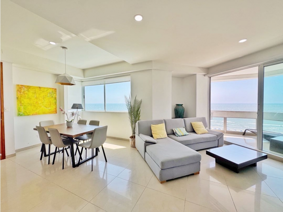 Venta apartamento 2 alcobas en Edificio Horizonte Bocagrande Cartagena — foto 2