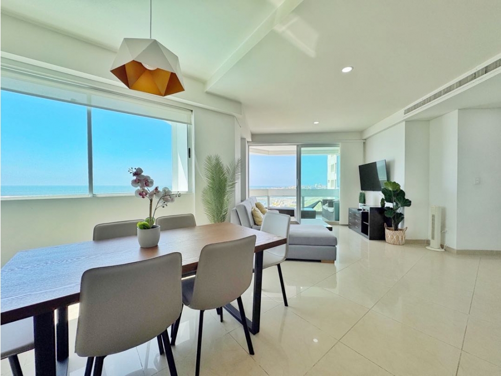 Venta apartamento 2 alcobas en Edificio Horizonte Bocagrande Cartagena — foto 5
