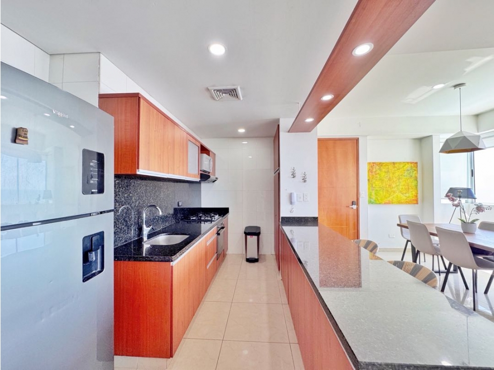 Venta apartamento 2 alcobas en Edificio Horizonte Bocagrande Cartagena — foto 6