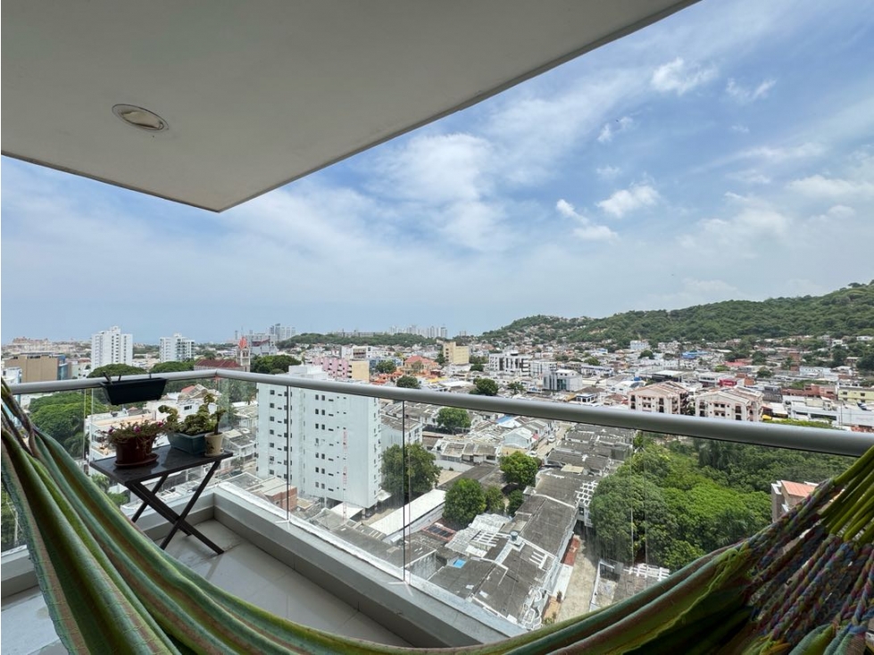 VENTA APARTAMENTO 2 ALCOBAS EN ED PUNTA CARIBE PIE DE LA POPA — foto 2