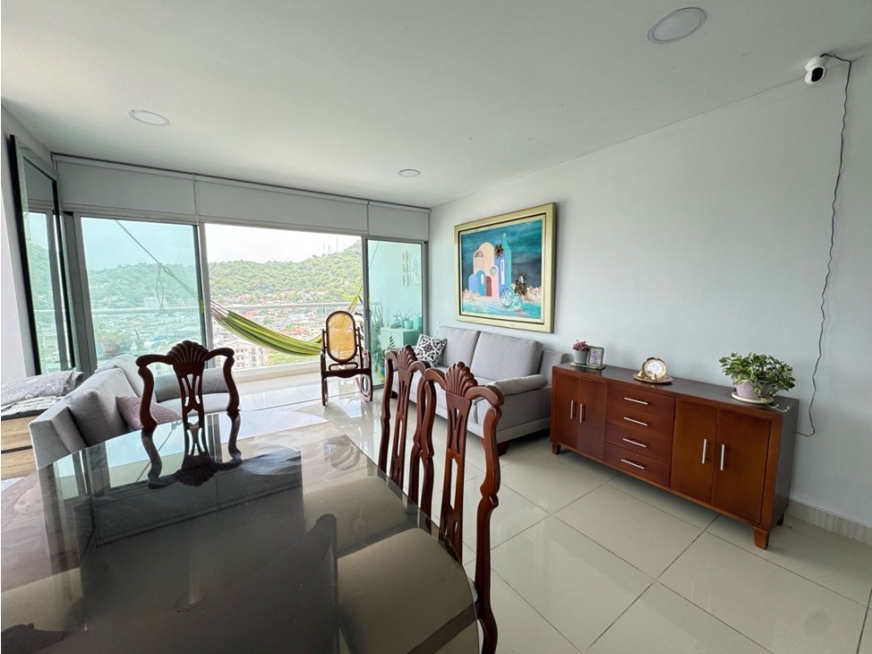 VENTA APARTAMENTO 2 ALCOBAS EN ED PUNTA CARIBE PIE DE LA POPA — foto 4