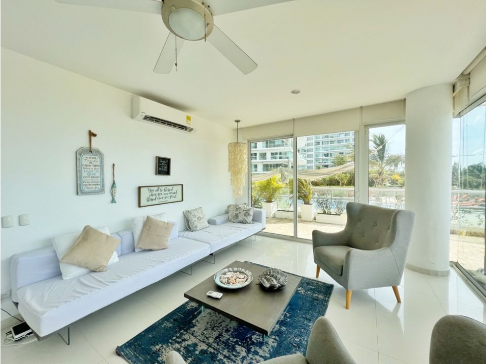 Venta apartamento 2 alcobas frente mar en Morros 3 Boquilla Cartagena — foto 2
