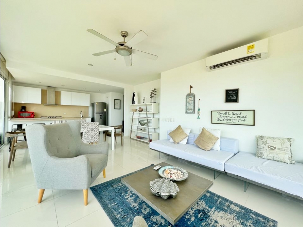 Venta apartamento 2 alcobas frente mar en Morros 3 Boquilla Cartagena — foto 3