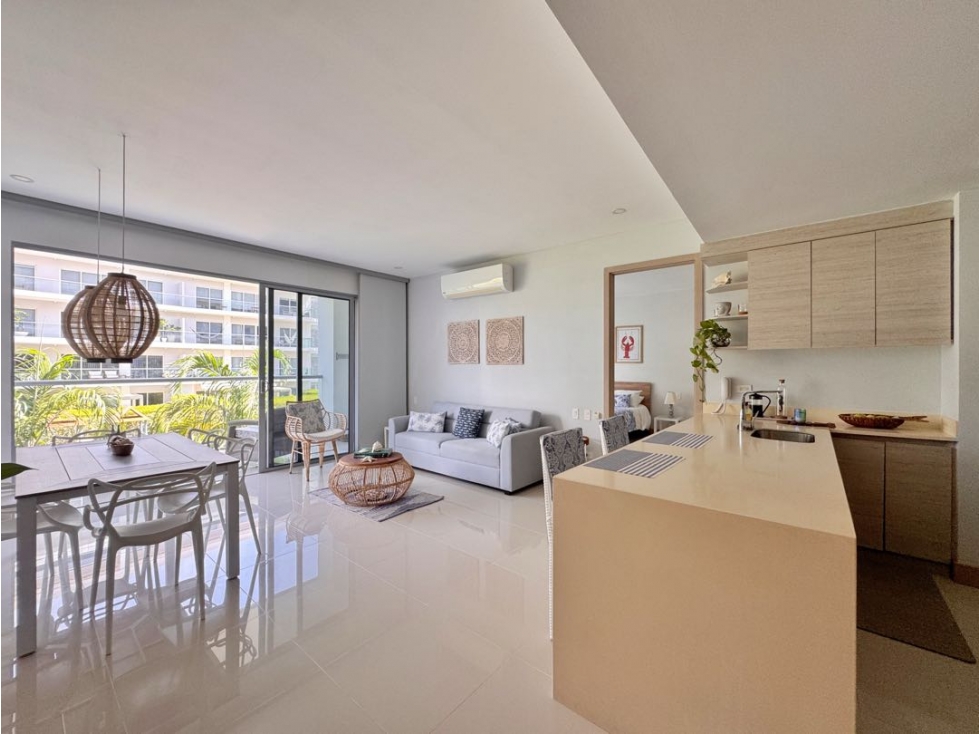 VENTA apartamento AMOBLADO 2 alcobas | Morros Eco Serena del Mar — foto 2