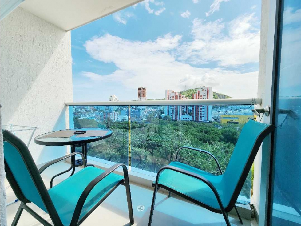 VENTA APARTAMENTO 2 ALCOBAS MIRADOR DE LAS PALMAS MANGA CARTAGENA — foto 2