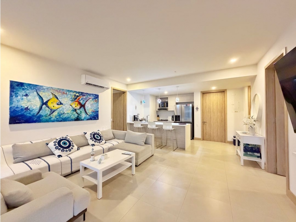 Venta apartamento 2 alcobas Morros Zoe en Serena del mar Cartagena — foto 2