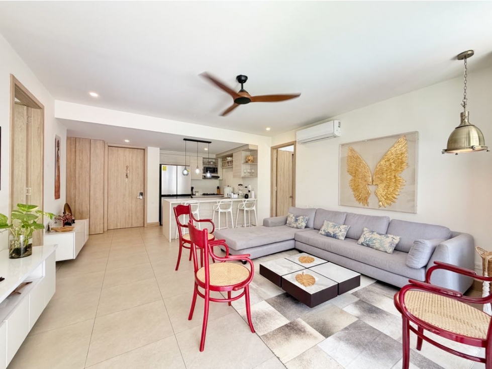 VENTA apartamento 2 alcobas + piscina-jardin MORROS ZOE Serena del Mar — foto 2