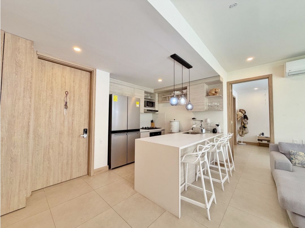 VENTA apartamento 2 alcobas + piscina-jardin MORROS ZOE Serena del Mar — foto 3