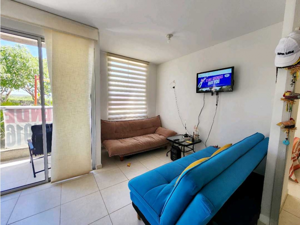VENTA APARTAMENTO 2 ALCOBAS PRIMER PISO EN PORTANOVA SERENA DEL MAR — foto 2