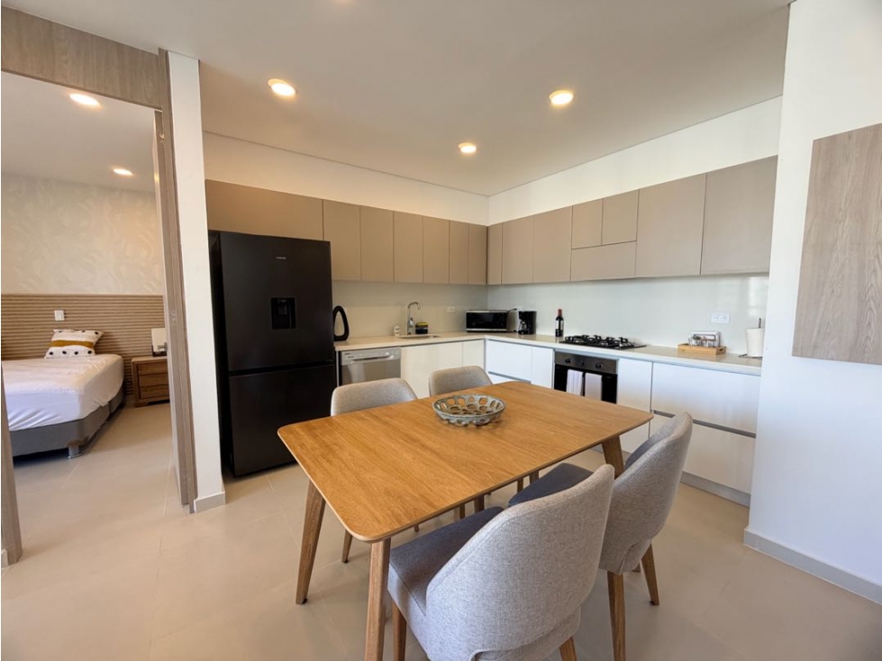 Venta Apartamento 2 alcobas sector Cabo Tortuga