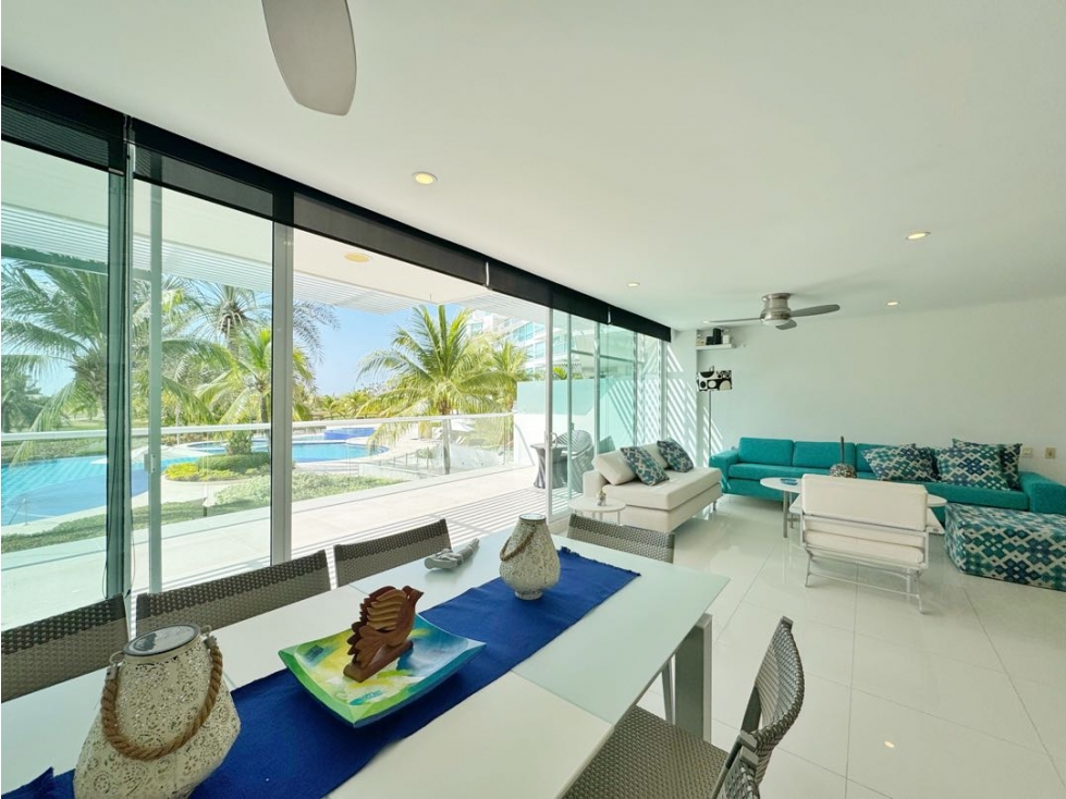 Venta apartamento 2 alcobas + terraza en Karibana Beach Golf Cartagena — foto 4
