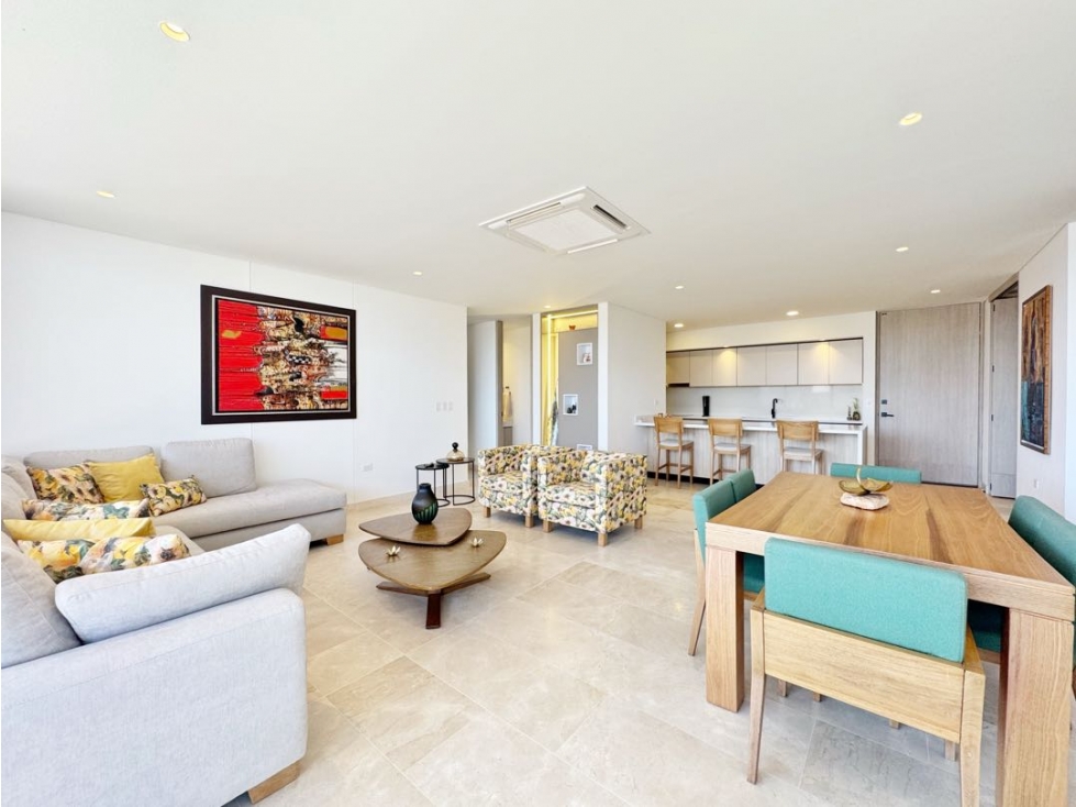 VENTA apartamento 2 HABITACIONES + ESTUDIO Meraki Residences CARTAGENA