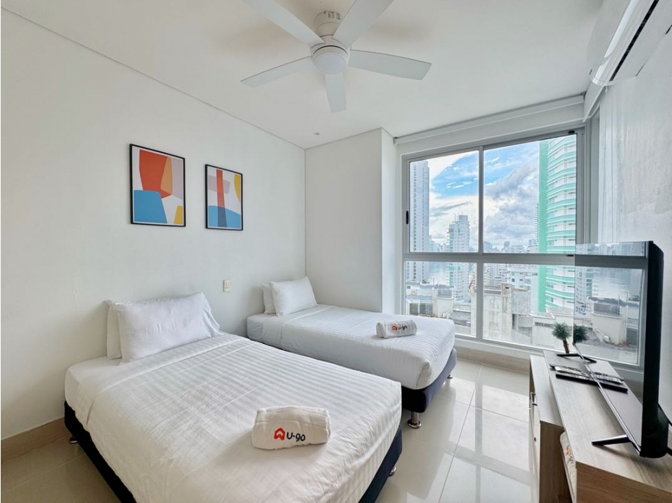Venta apartamento 2 habitaciones Murano Élite en bocagrande Cartagena — foto 6