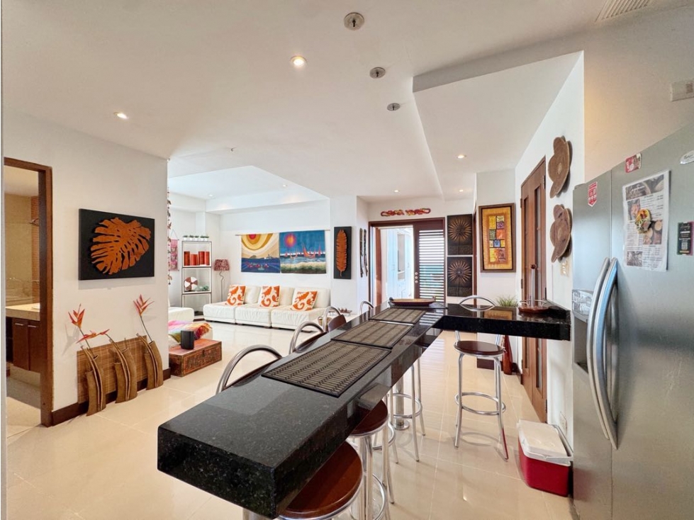 Venta apartamento 2 habitaciones AMOBLADO en La Boquilla Cartagena — foto 2