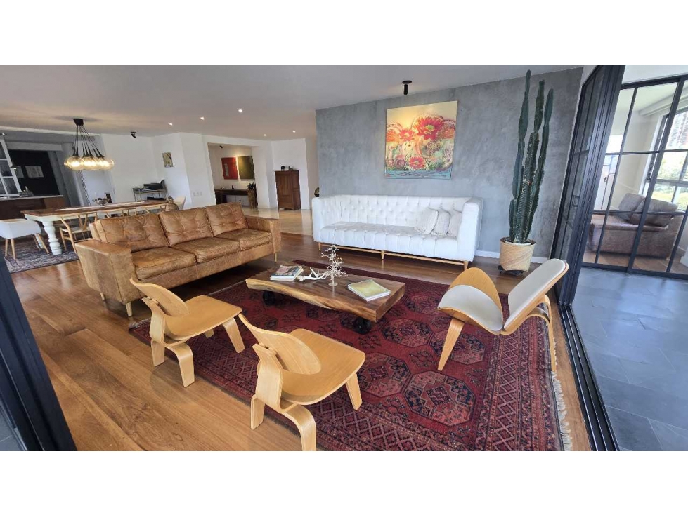 VENTA APARTAMENTO 380 m2 REMODELADO PISO ALTO EL POBLADO — foto 3
