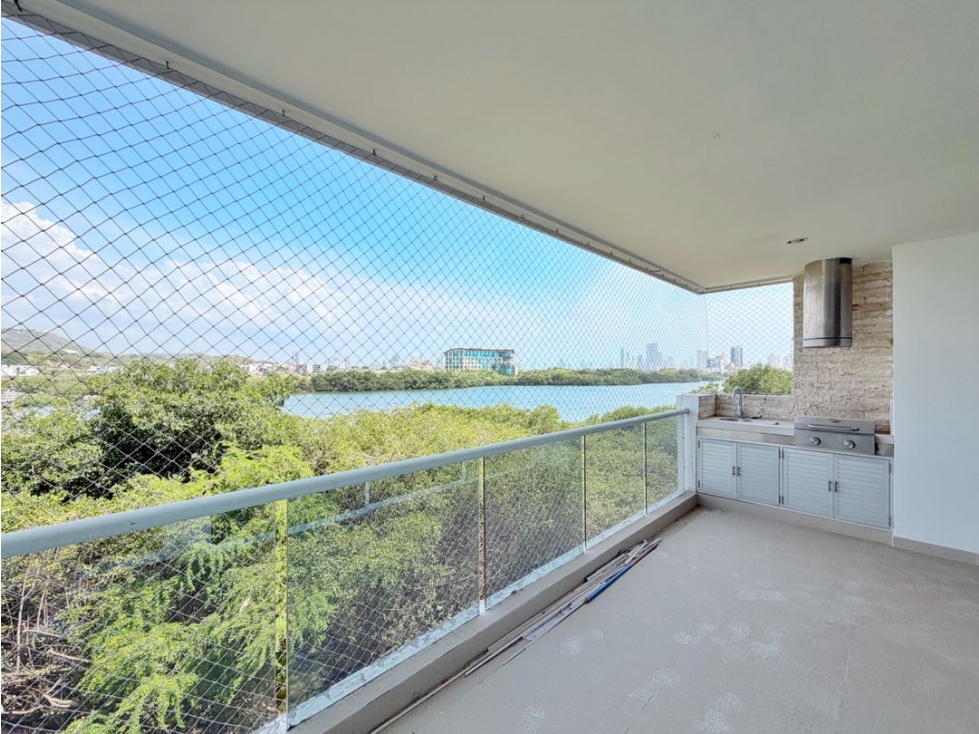 Venta apartamento 3 alcobas + estudio PORTO BAHIA El Cabrero Cartagena