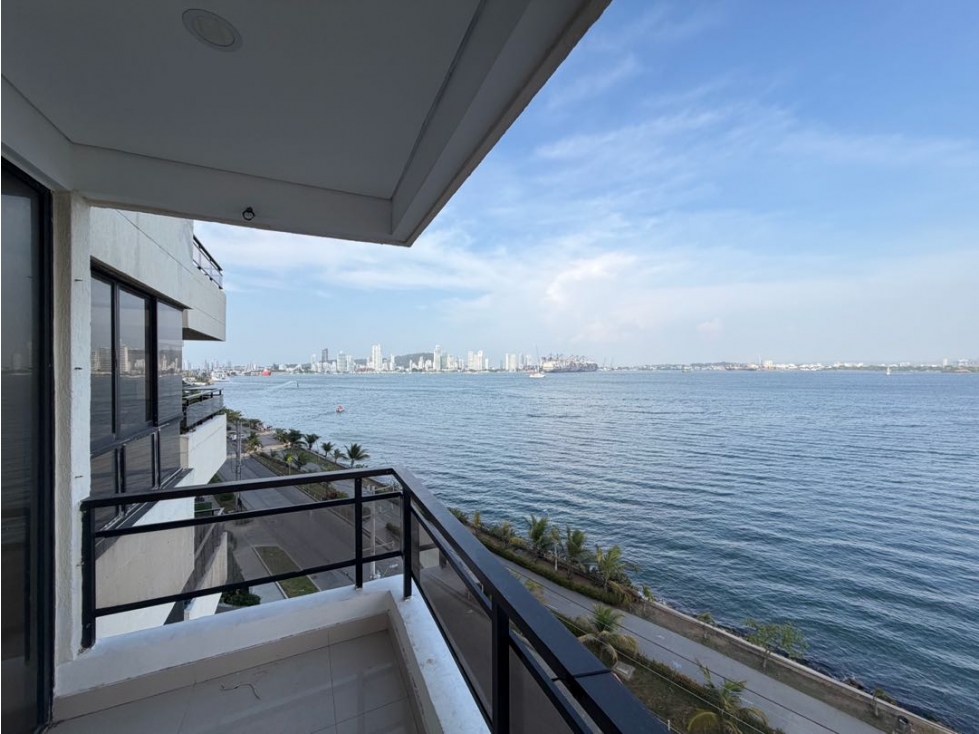 Venta apartamento 3 alcobas + estudio Edificio Valparaíso Bocagrande — foto 3
