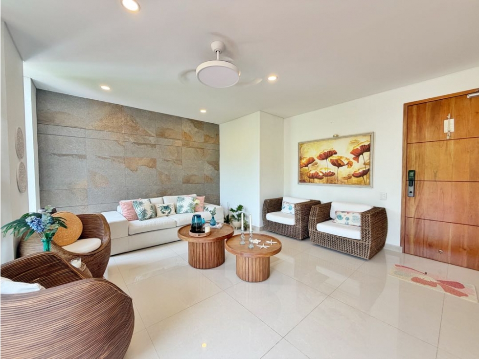 Venta apartamento 3 alcobas + estudio Cartagena Laguna Club Zona norte — foto 3