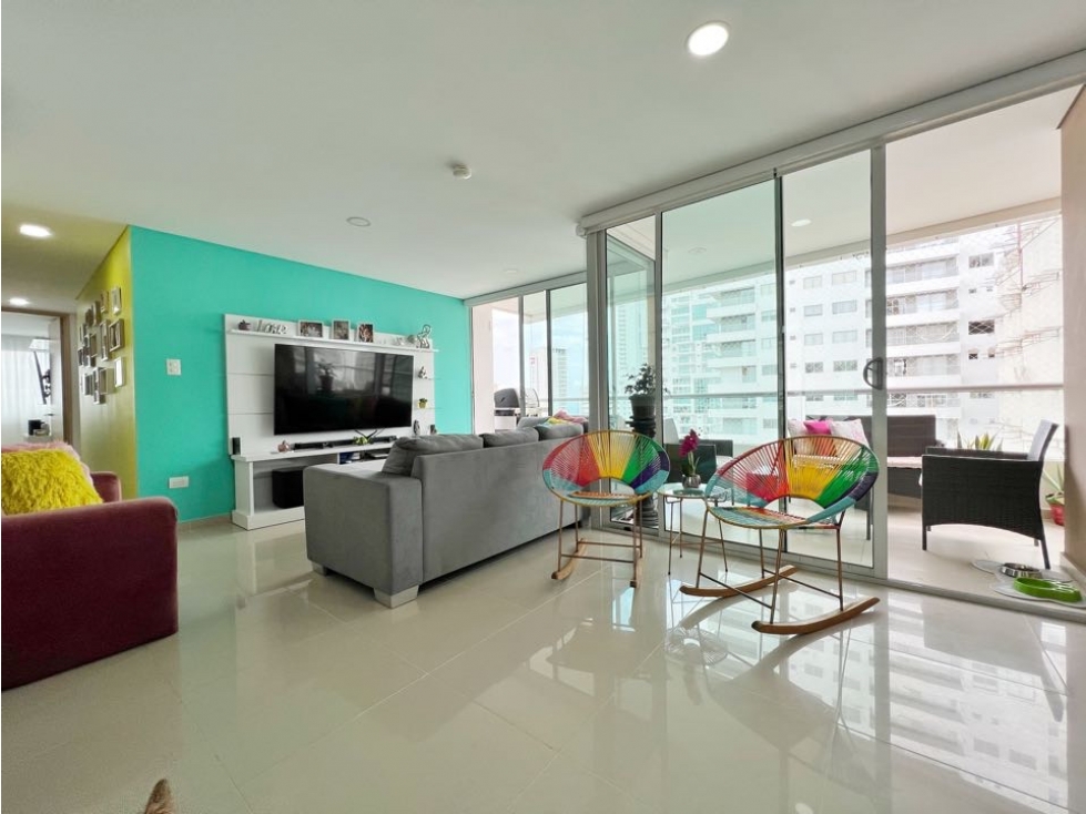 Venta apartamento 3 alcobas en Laguna del Cabrero Marbella Cartagena — foto 2