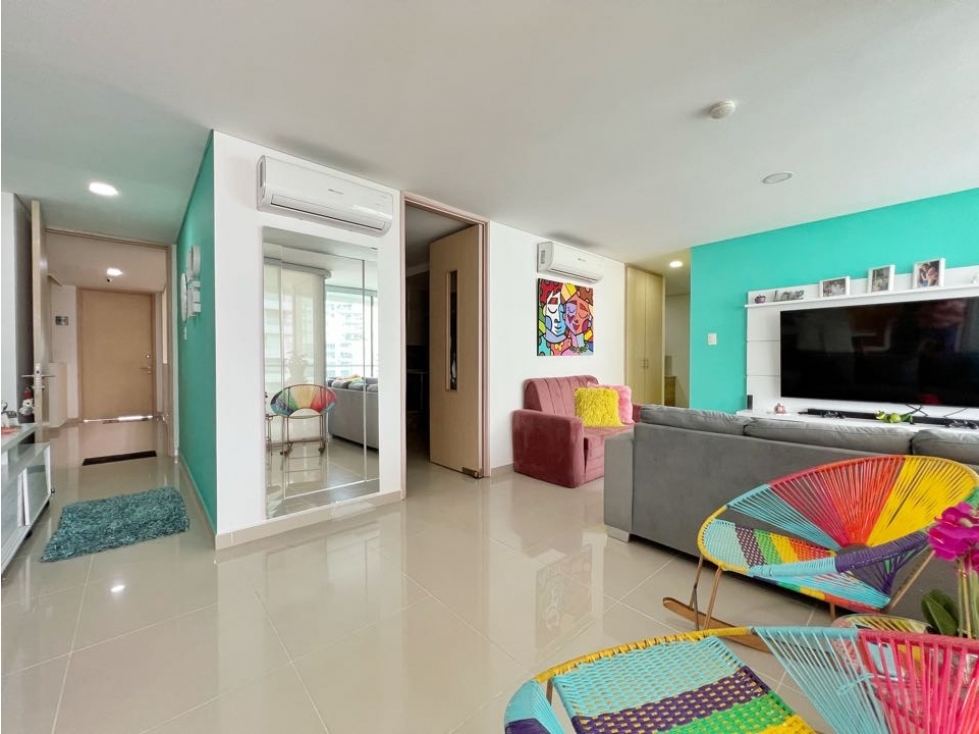 Venta apartamento 3 alcobas en Laguna del Cabrero Marbella Cartagena — foto 4