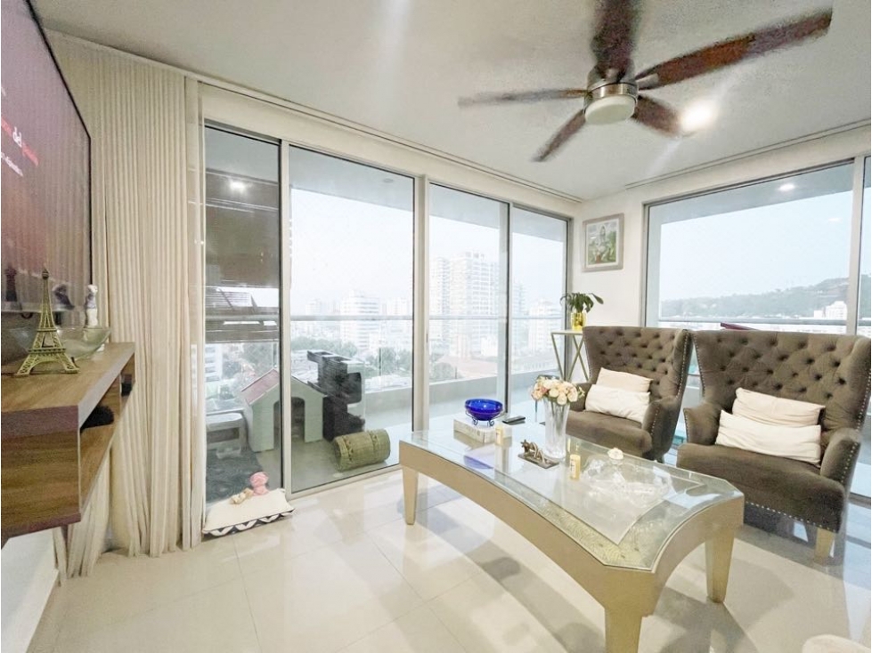 Venta apartamento 3 alcobas en Edificio Cygnus 262 Manga Cartagena — foto 2