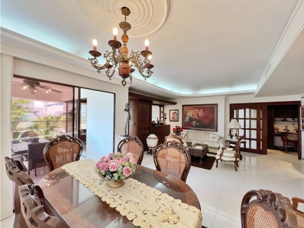 Venta apartamento 3 alcobas en Edificio Aldonza Bocagrande Cartagena — foto 4