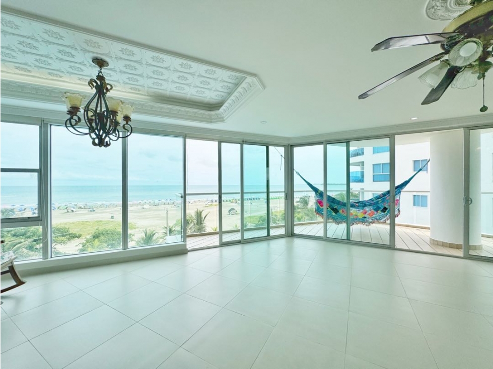 Venta apartamento 3 alcobas FRENTE AL MAR Murano Beach La Boquilla — foto 6