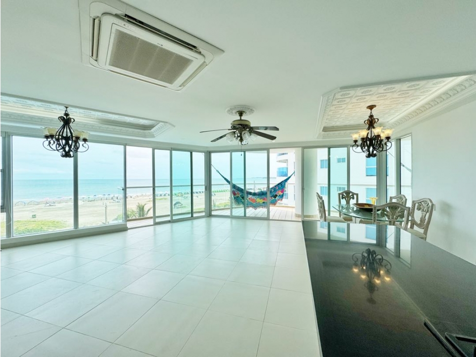 Venta apartamento 3 alcobas FRENTE AL MAR Murano Beach La Boquilla — foto 3
