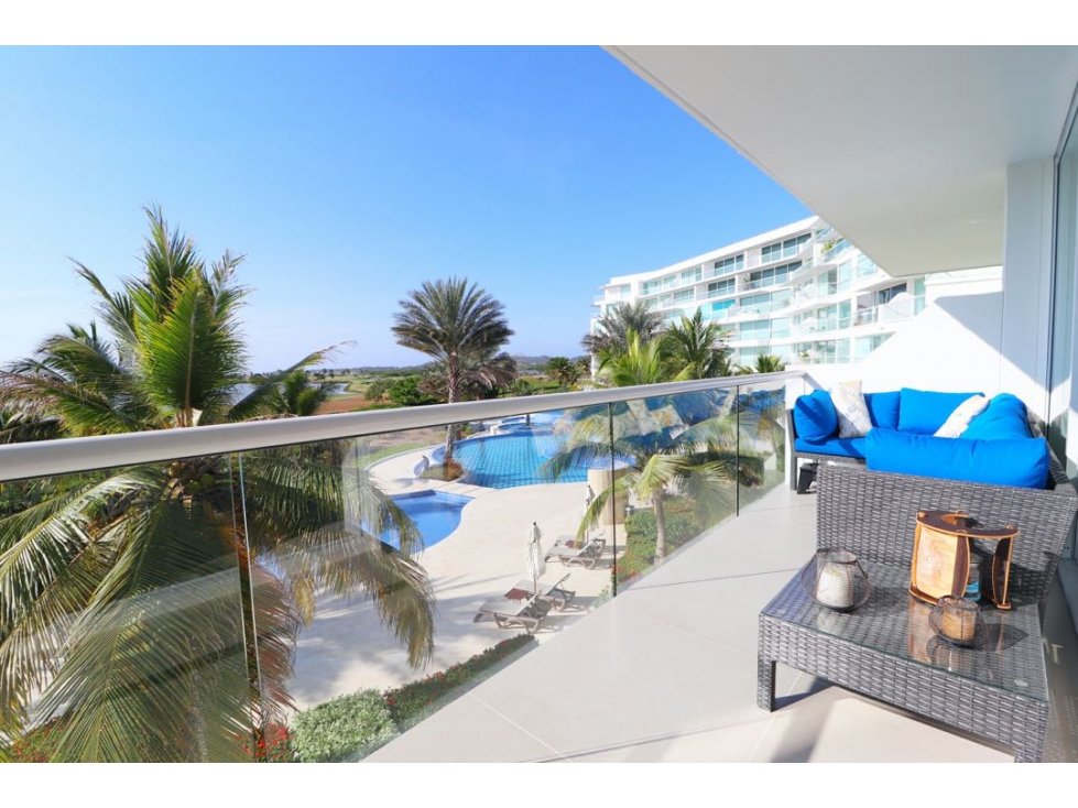 Venta apartamento 3 alcobas Karibana Cartagena Golf Beach — foto 2