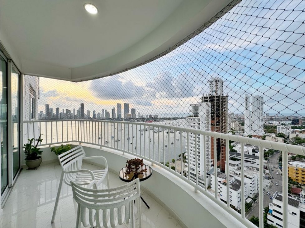 Venta apartamento 4 alcobas + estudio en Vista Bahía Manga Cartagena — foto 6
