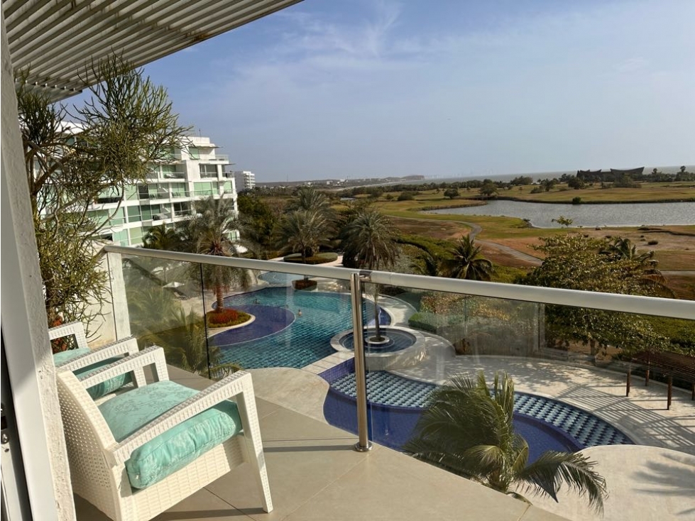 Oportunidad Venta apartamento 4 alcobas Karibana Cartagena Golf Beach
