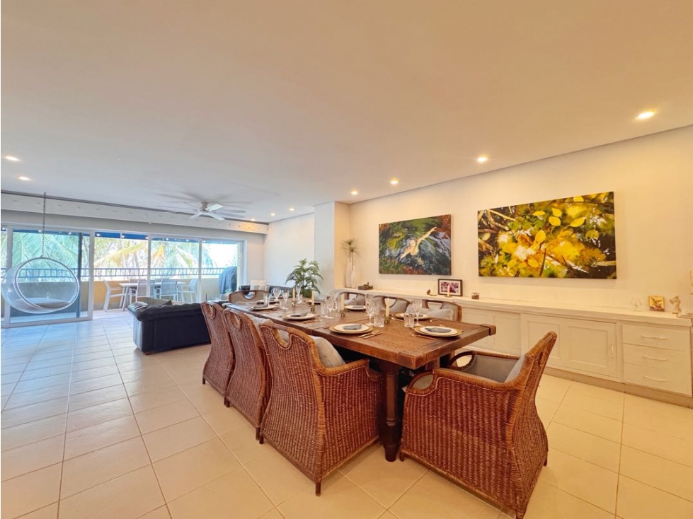 VENTA apartamento 4 ALCOBAS frente al MAR | Boquilla Marina Cartagena