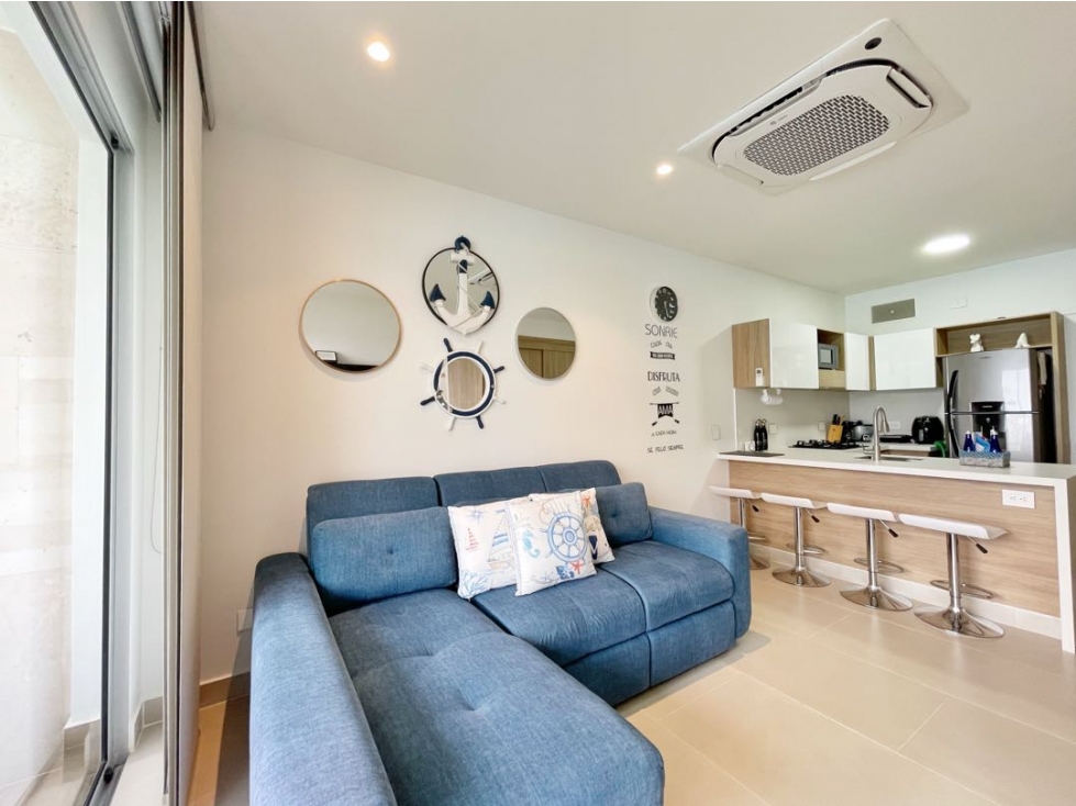 VENTA apartamento amoblado 1 ALC con vista a la Laguna en Baia Kristal — foto 5