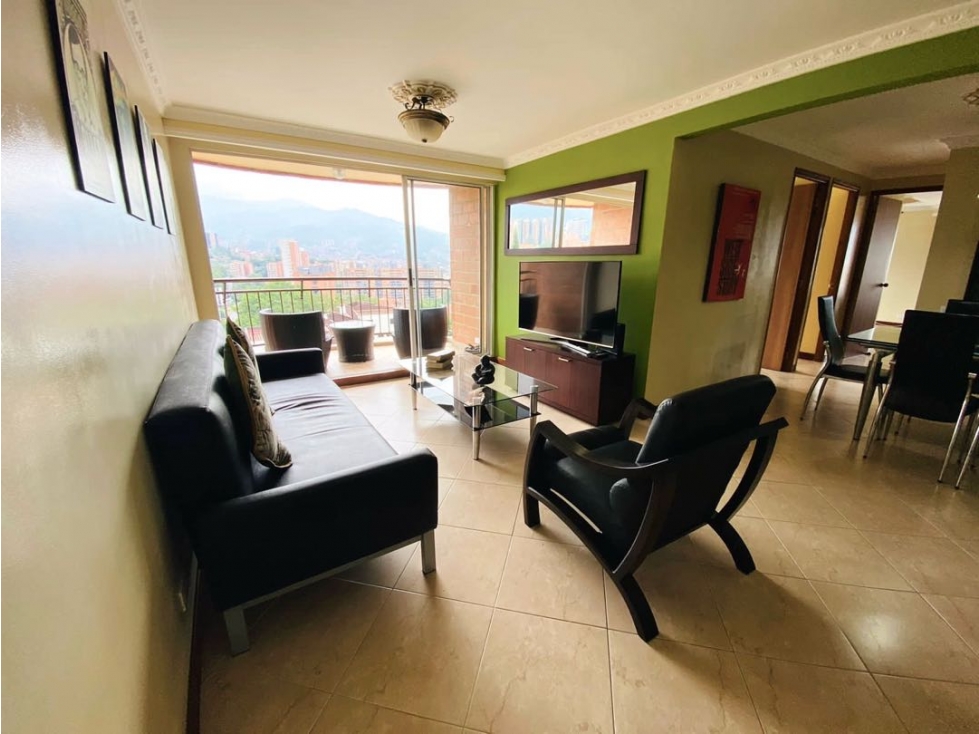 Venta apartamento amoblado. El Poblado, La Frontera. Unidad Completa. — foto 2
