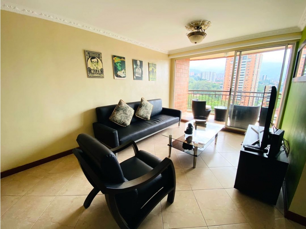 Venta apartamento amoblado. El Poblado, La Frontera. Unidad Completa. — foto 3