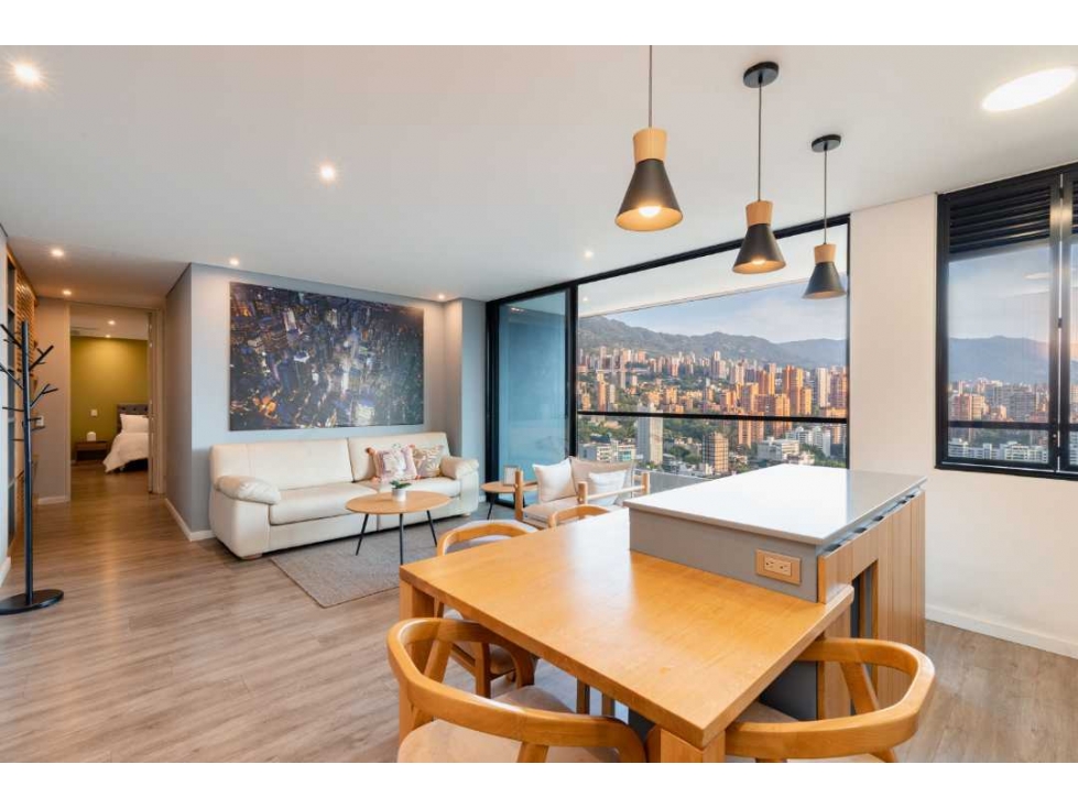 VENTA APARTAMENTO AMOBLADO EN PARMA PISO ALTO POBLADO, MEDELLÍN — foto 5