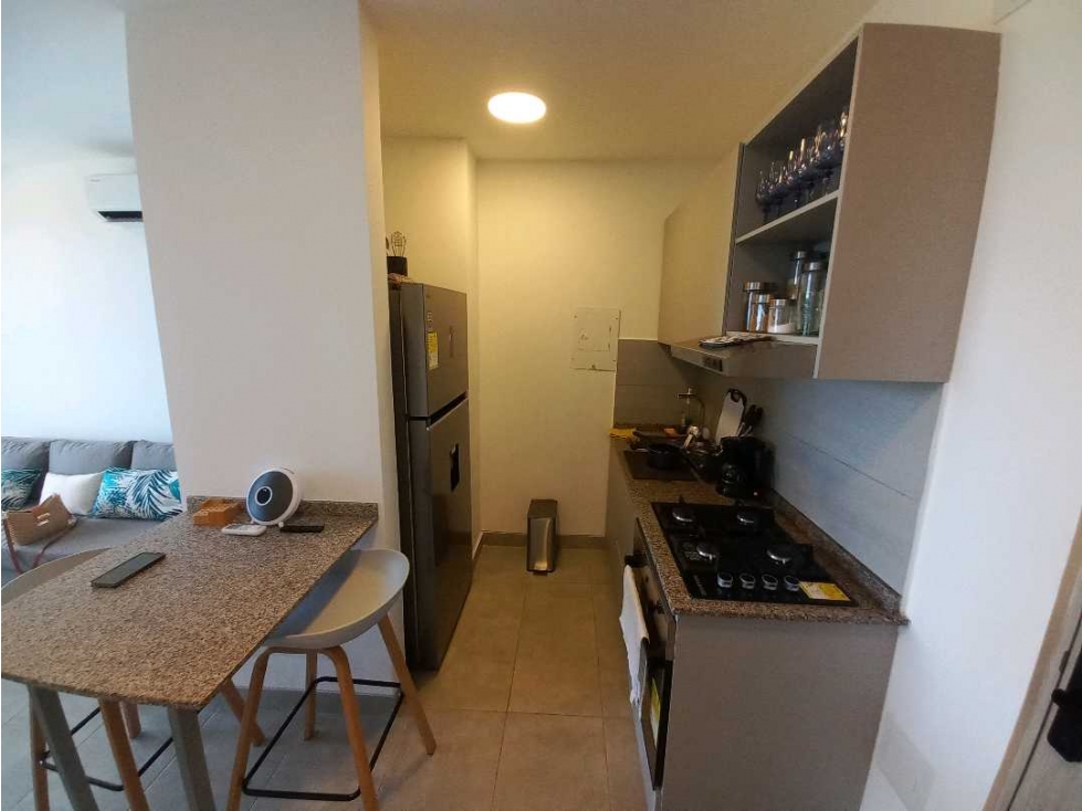 VENTA ARRIENDO APARTAMENTO AMOBLADO EN SANTA MARTA SECTOR DON JACA — foto 4