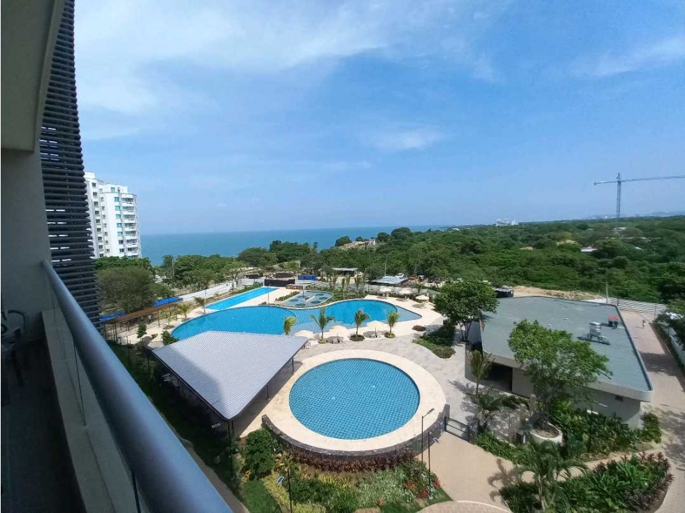 VENTA ARRIENDO APARTAMENTO AMOBLADO EN SANTA MARTA SECTOR DON JACA
