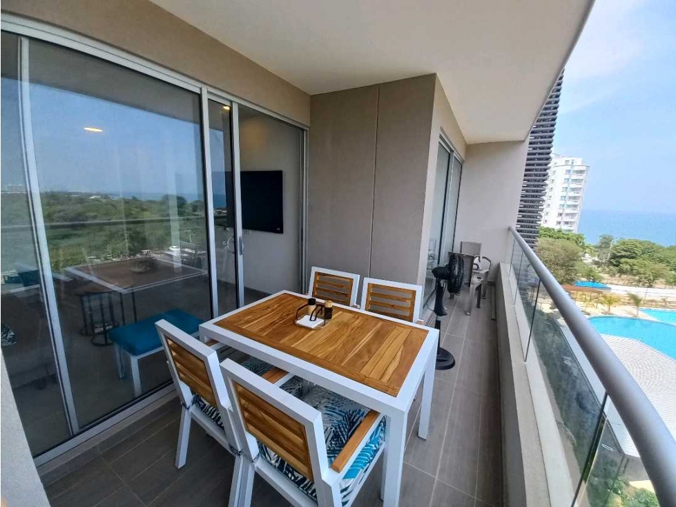 VENTA ARRIENDO APARTAMENTO AMOBLADO EN SANTA MARTA SECTOR DON JACA — foto 2