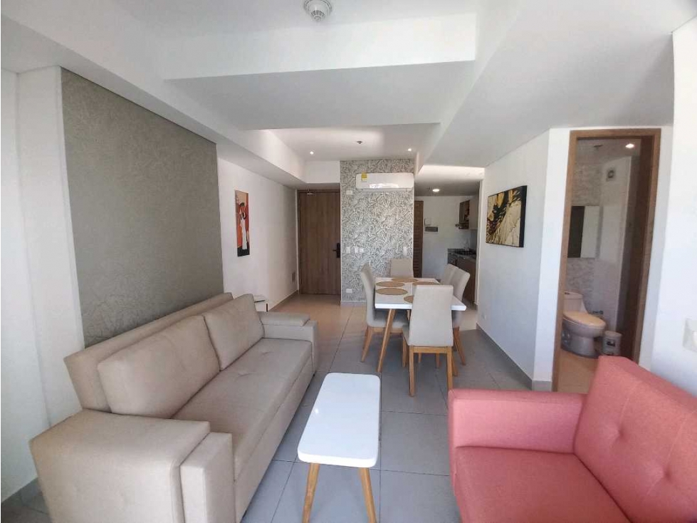 VENTA APARTAMENTO AMOBLADO PERMISO TURISMO EN RODADERO SUR SANTA MARTA — foto 5