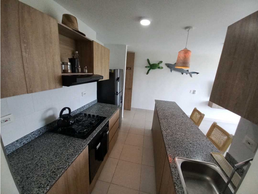 Venta apartamento amoblado en Santa Marta sector Pozos Colorados — foto 6