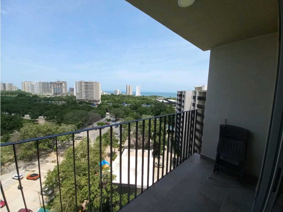 Venta apartamento amoblado en Santa Marta sector Pozos Colorados — foto 2