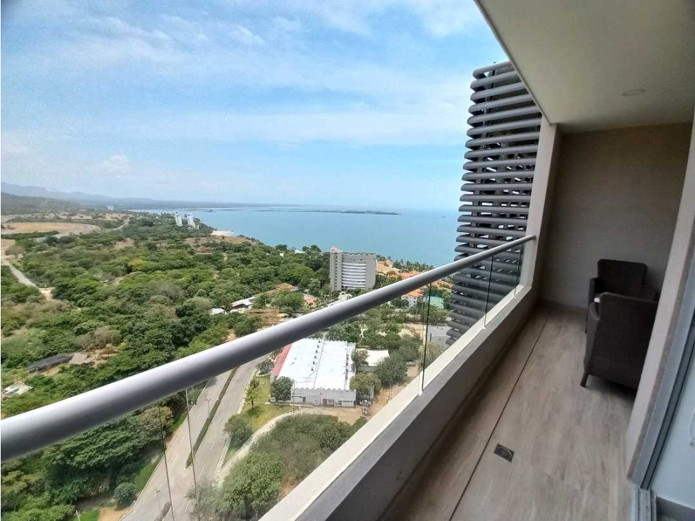 VENTA APARTAMENTO AMOBLADO TURISTICO EN SANTA MARTA DON JACA