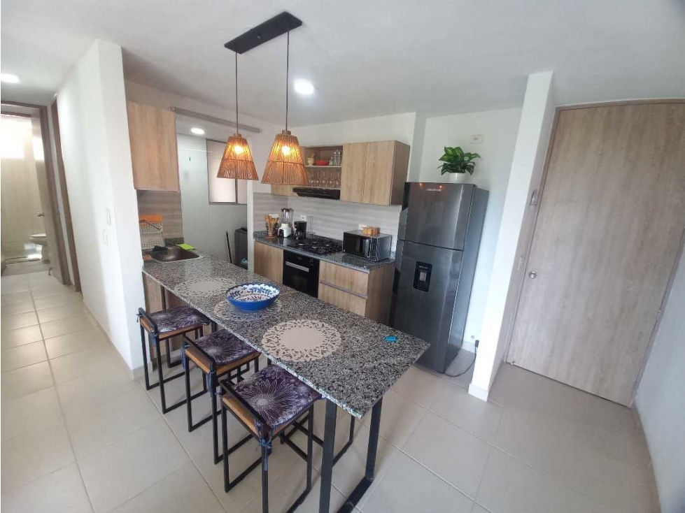 VENTA APARTAMENTO AMOBLADO TURISTICO EN POZOS COLORADOS SANTA MARTA — foto 4